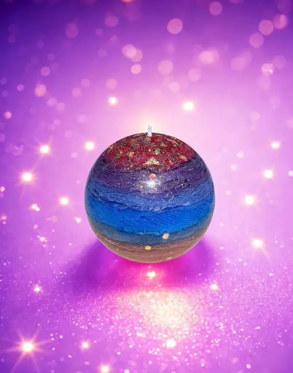 手作りキャンドル作品