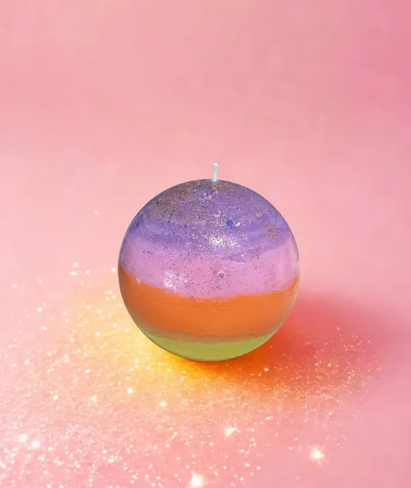 手作りキャンドル作品