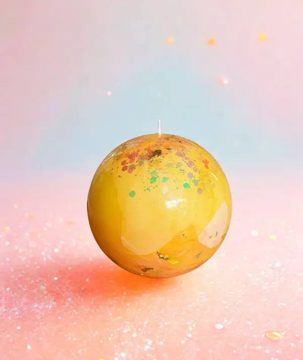 手作りキャンドル作品